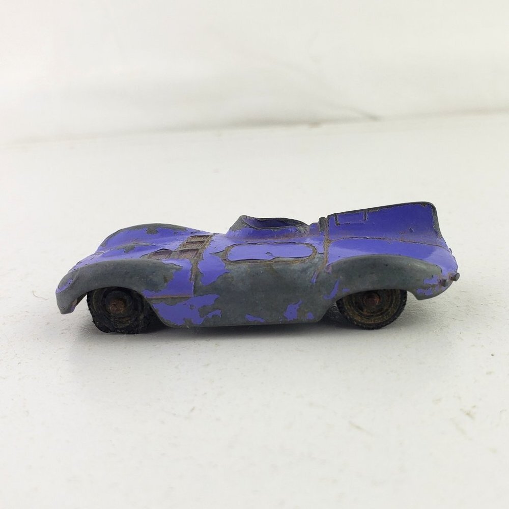 Tootsie Toys Purple Jaguar Vintage Car